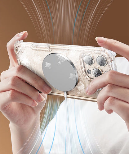 Metal Frame Airbag Anti-fall Mobile Phone Case