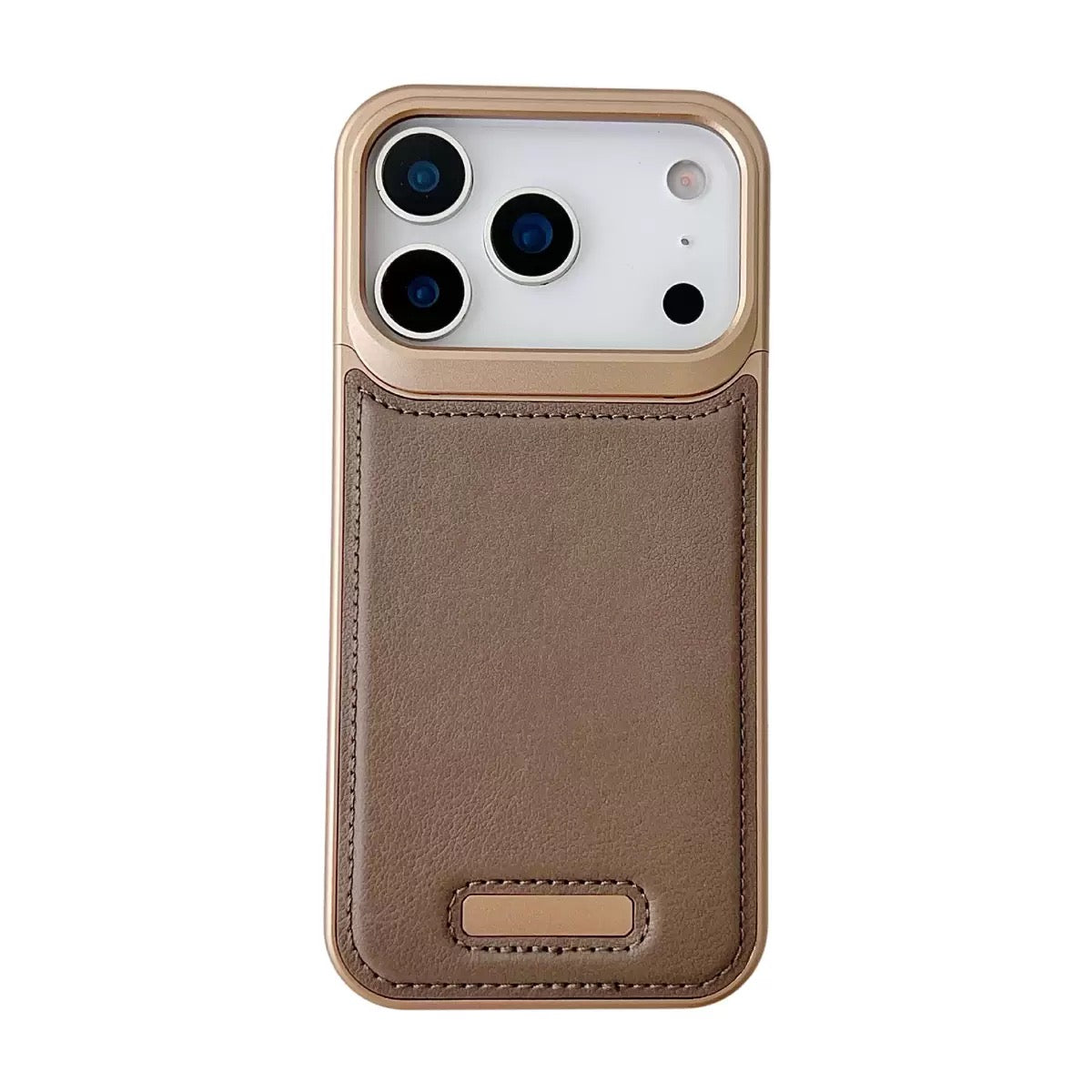 New Leather Metal Aromatherapy Phone Case