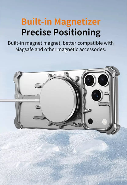 New Design Personalized Glacier Series Magnetic Phone Case