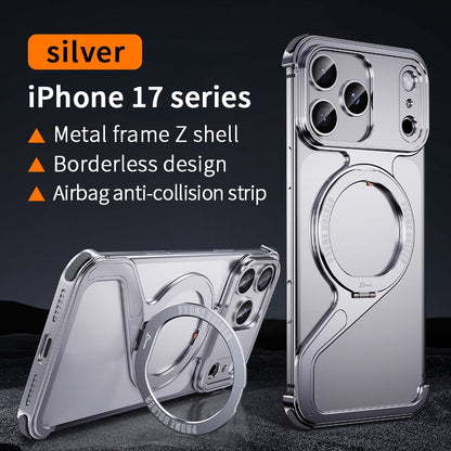 New Z-shaped Metal Magnetic Phone Case