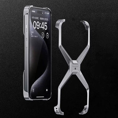 Innovative X Metal Frame Mobile Phone Case