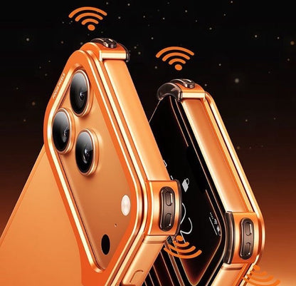 G-Shaped Metal Frame Bracket Anti-fall Mobile Phone Case