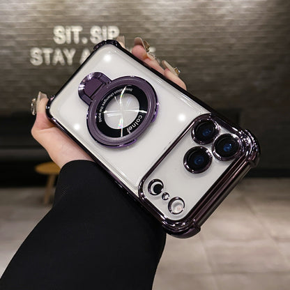 Fashion Anti-fall Bracket Magnetic Phone Case