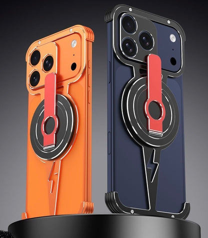 Thor Series Metal Lightning Magnetic Phone Case