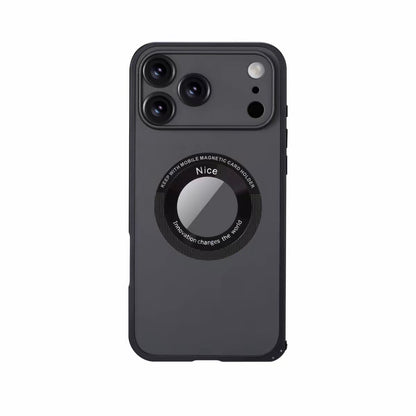 Metal Frame Hollow Magnetic Mobile Phone Case