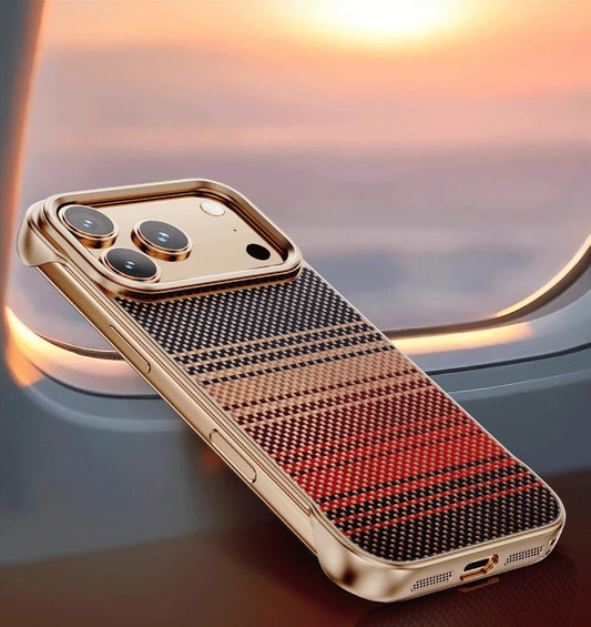 Kevlar Elegant Magnetic Carbon Fiber Pattern Phone Case