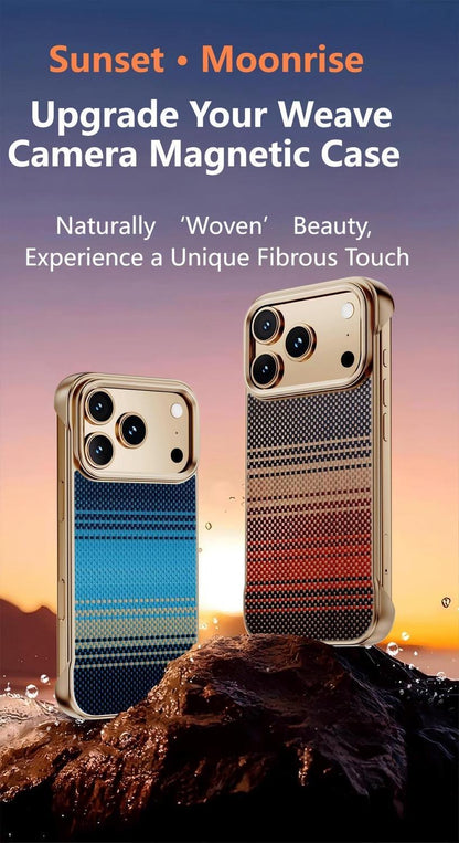 Kevlar Elegant Magnetic Carbon Fiber Pattern Phone Case