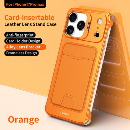 Card Holder Metal Frameless Lens Holder Phone Case