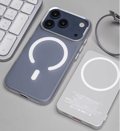 Ultra-thin Fall protection Frosted Skin-friendly Magnetic Phone Case