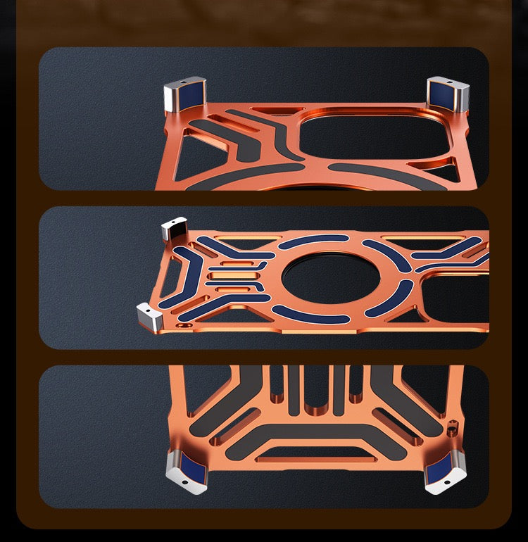 Aluminum Alloy Magnetic Frameless Phone Case