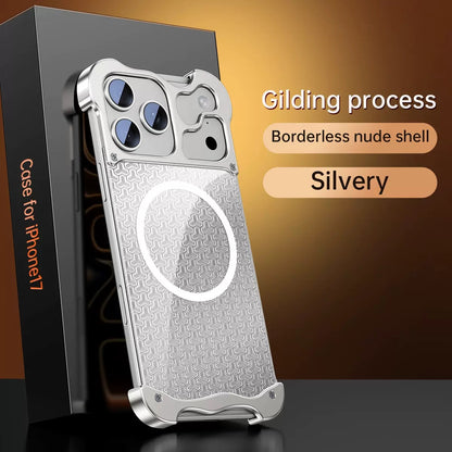 Gilded Kevlar Frameless Magnetic Phone Case