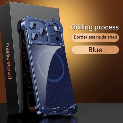 Gilded Kevlar Frameless Magnetic Phone Case