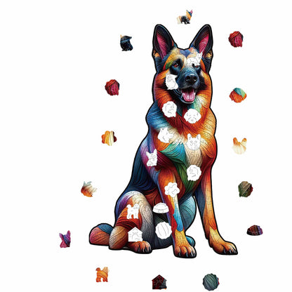 Belgian Malinois Dog - Jigsaw Puzzle