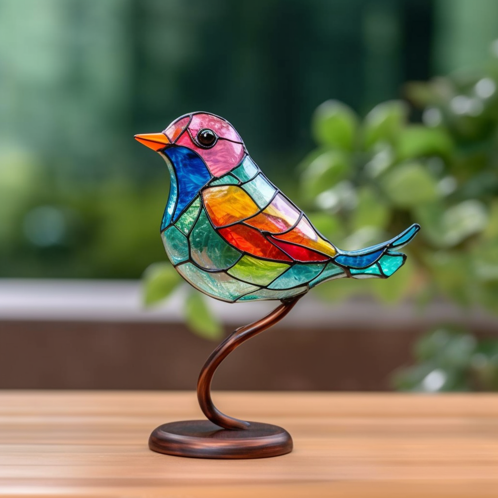 🔥🔥🔥Hot Sale-Metal Birds Craft Statue Ornaments