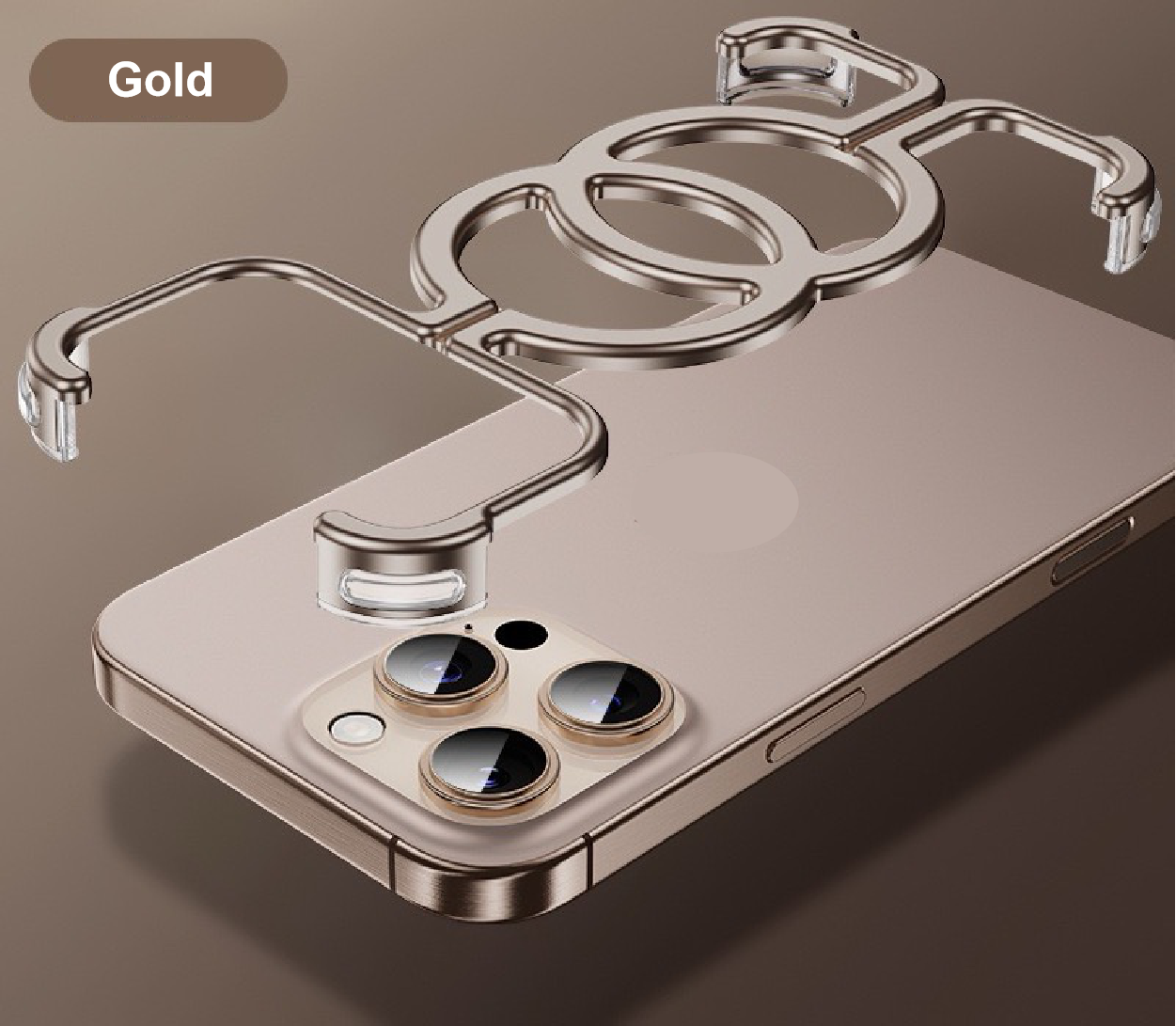 Personalized Chanel Magnetic Metal Mobile Phone Case