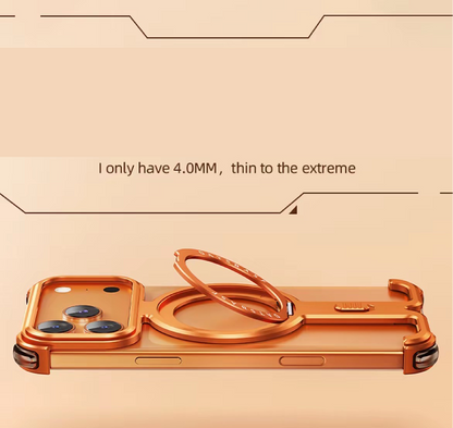 π-shaped Metal Magnetic Mobile Phone Case