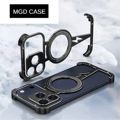 Thor Series Metal Lightning Magnetic Phone Case