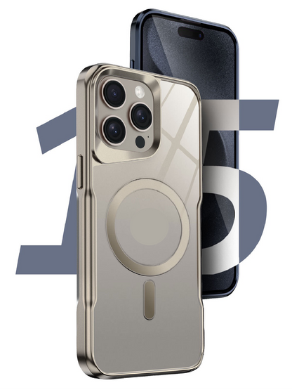 New Small Waist Transparent Magnetic Phone Case