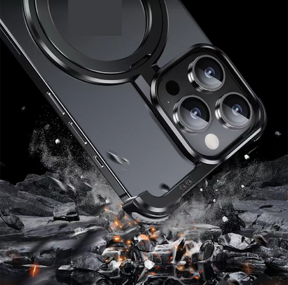 π-shaped Metal Magnetic Mobile Phone Case