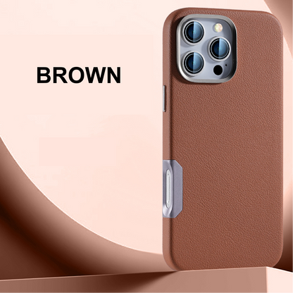Frosted Leather Magnetic Mobile Phone Case