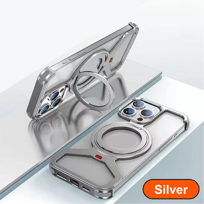 Personalized Metal Frameless Anti-fall Snap Buckle Magnetic Mobile Phone Case