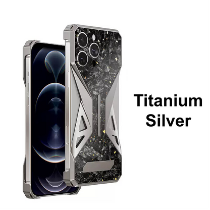 New forged carbon fiber aluminum alloy phone case