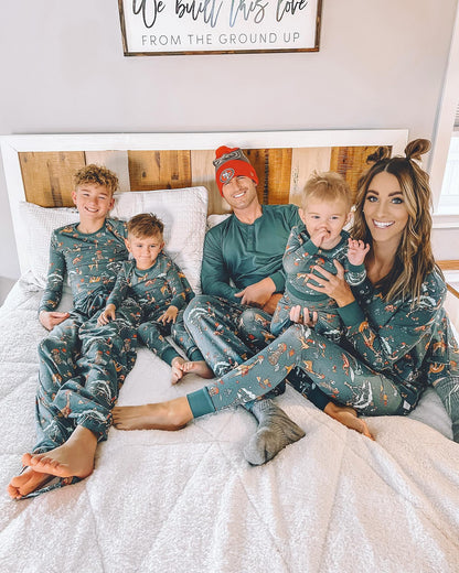 Christmas Cute Animals Fmalily Matching Pajamas Sets