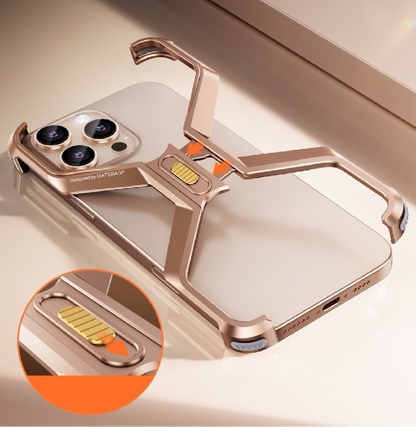 Personalized X Metal Anti-fall Phone Case