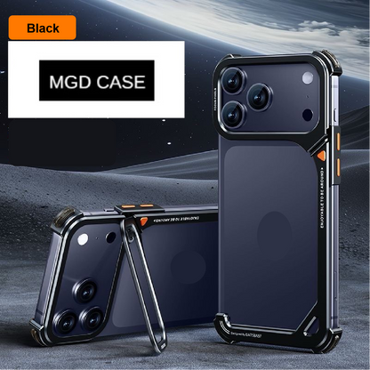 G-Shaped Metal Frame Bracket Anti-fall Mobile Phone Case