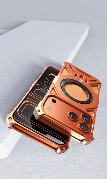 Aluminum Alloy Magnetic Frameless Phone Case