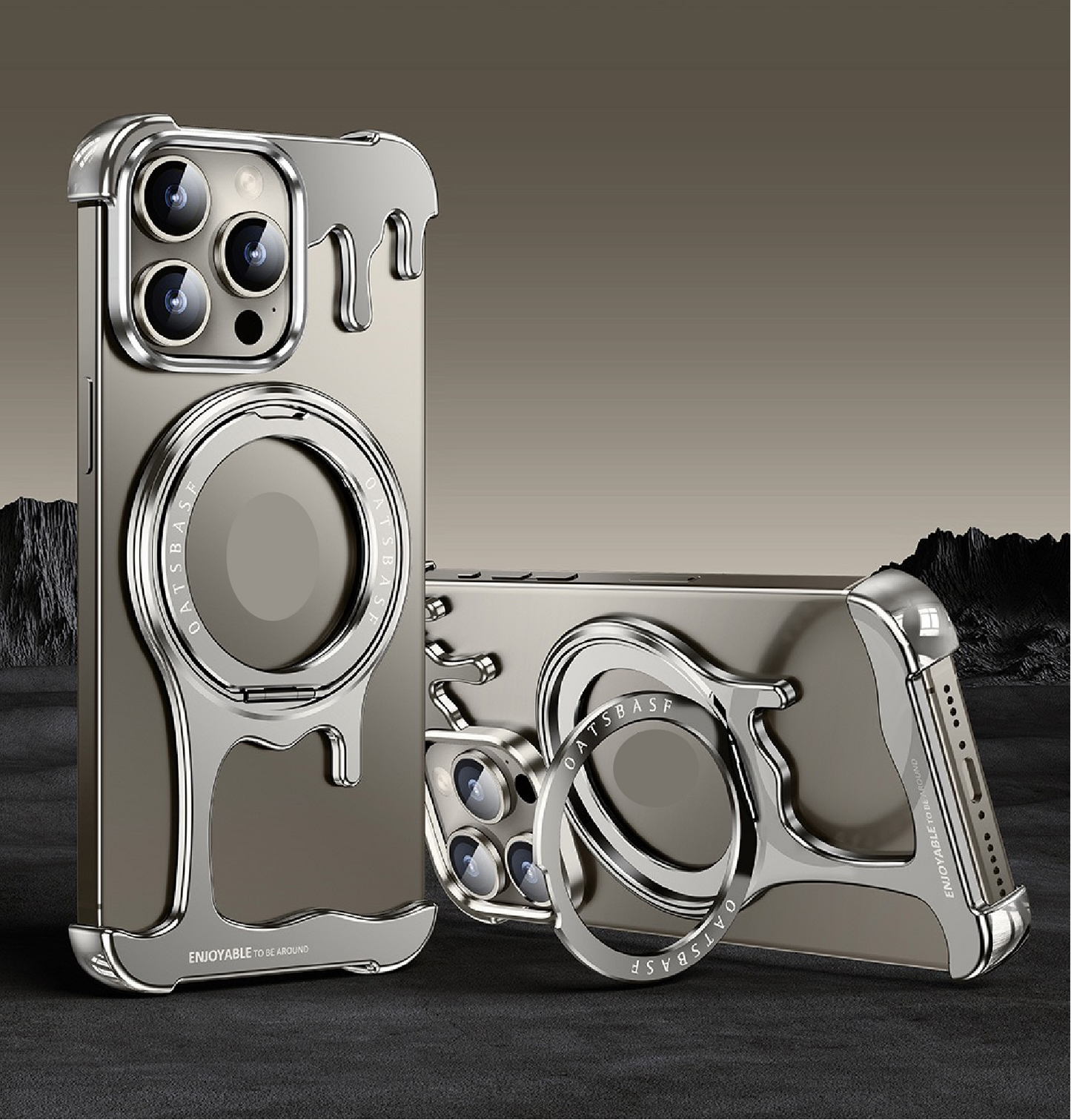 Legendary Borderless Liquid Metal Magnetic Phone Case