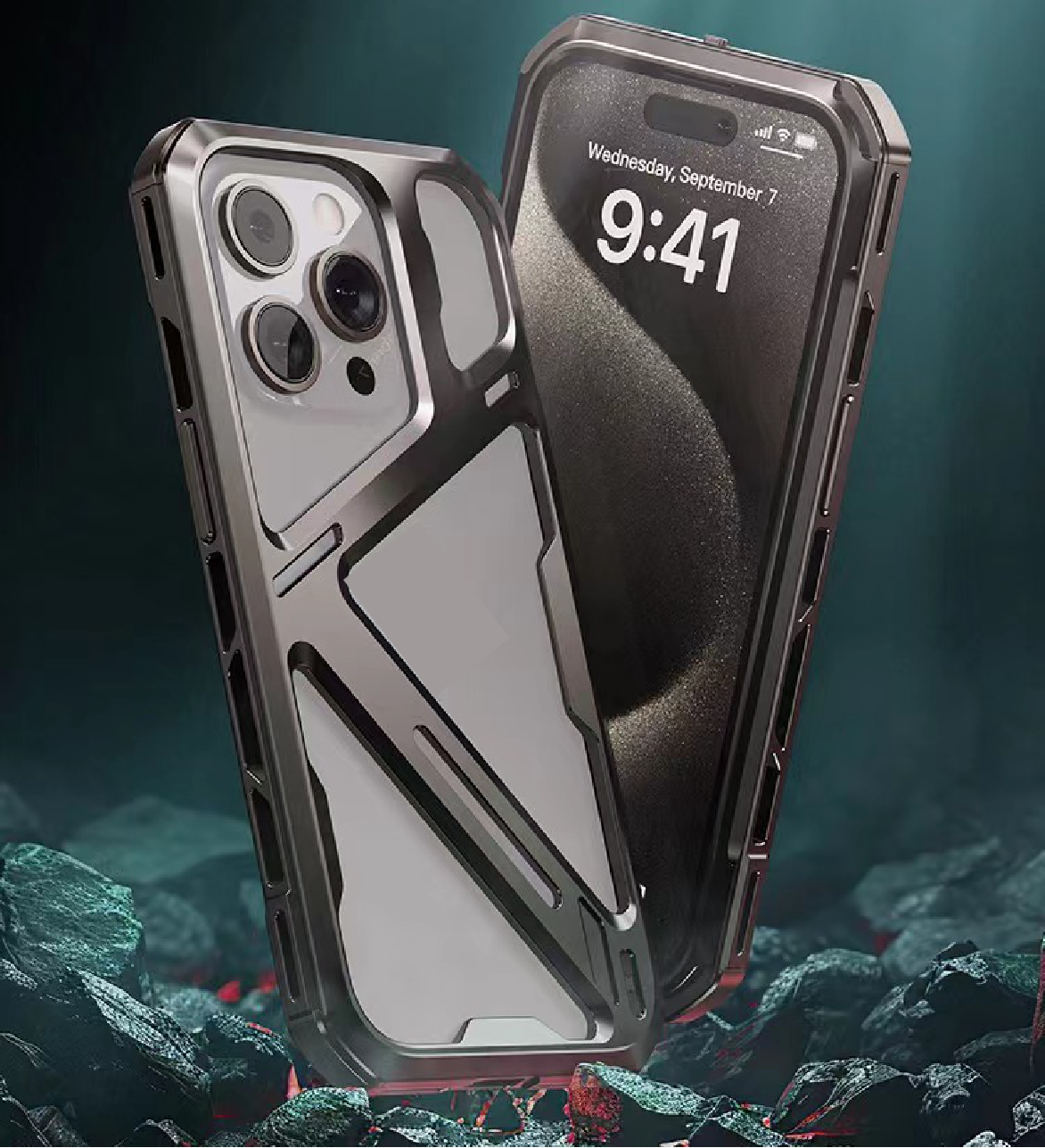 Armor Metal Cooling Phone Case