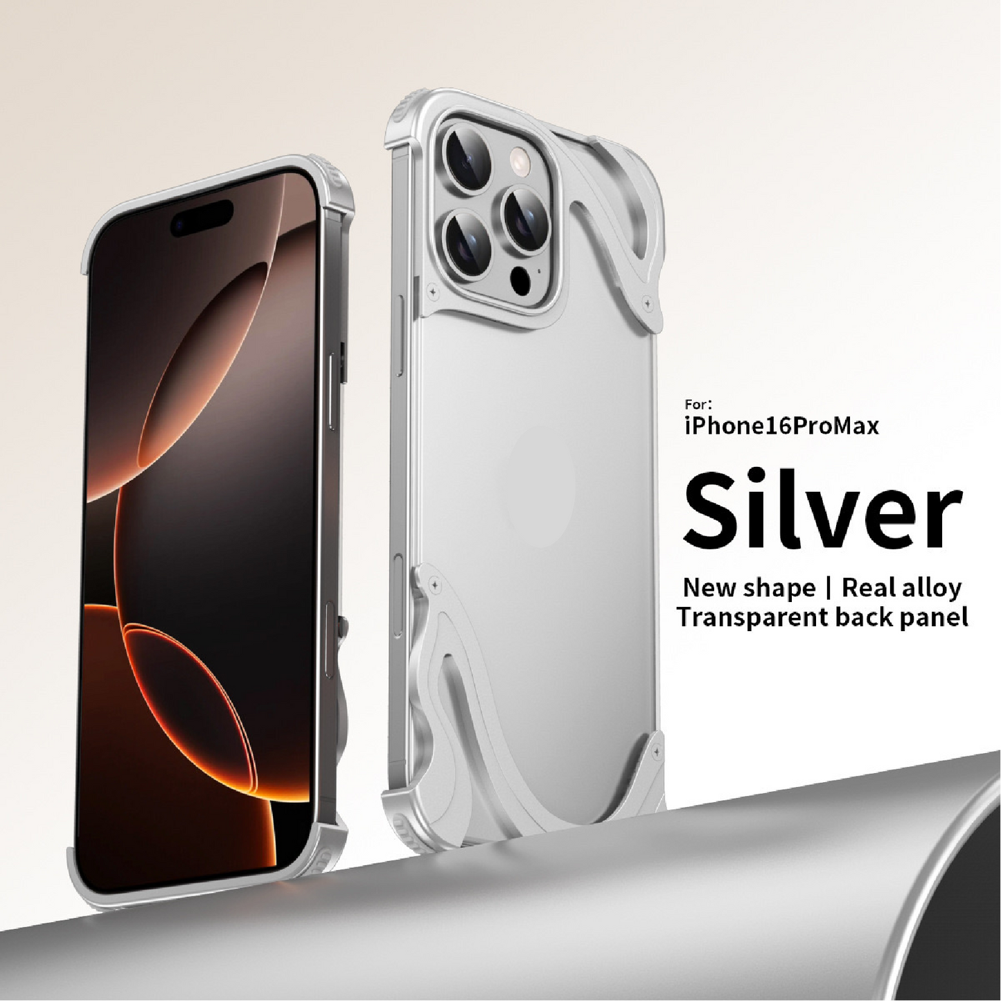 Dolphin Series Metal Bracket Magnetic Phone Case