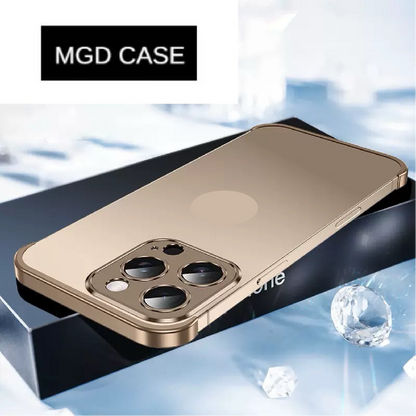 Customized Metal Frameless Lens Protection Phone Case
