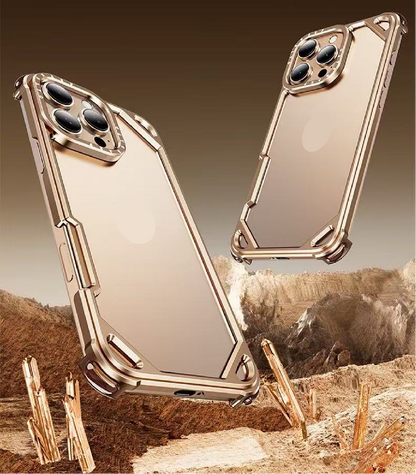 Metal Frame Airbag Anti-fall Mobile Phone Case