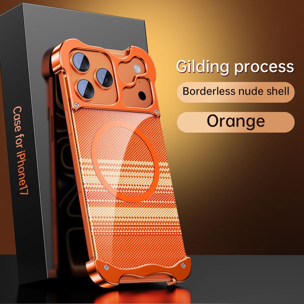 Gilded Kevlar Frameless Magnetic Phone Case