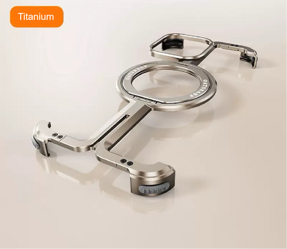 π-shaped Metal Magnetic Mobile Phone Case