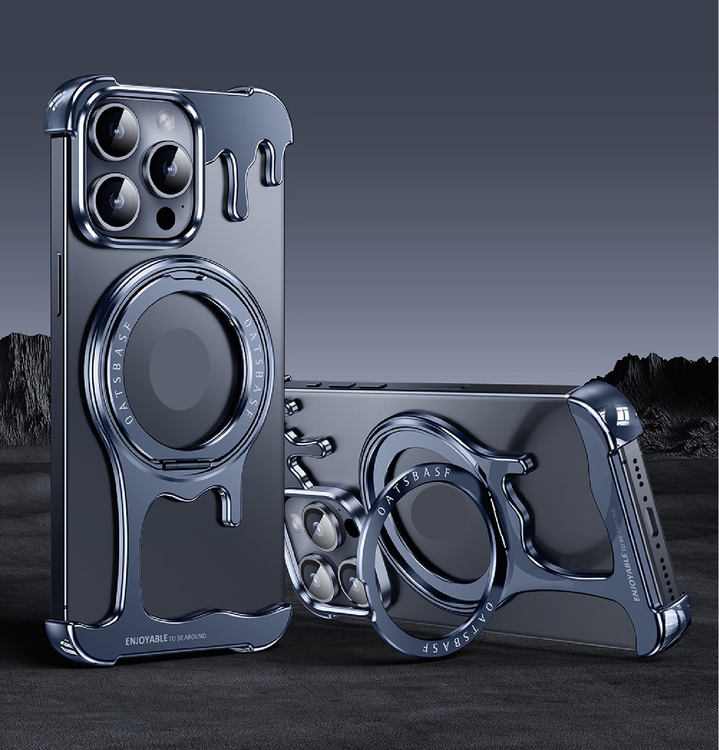 Legendary Borderless Liquid Metal Magnetic Phone Case