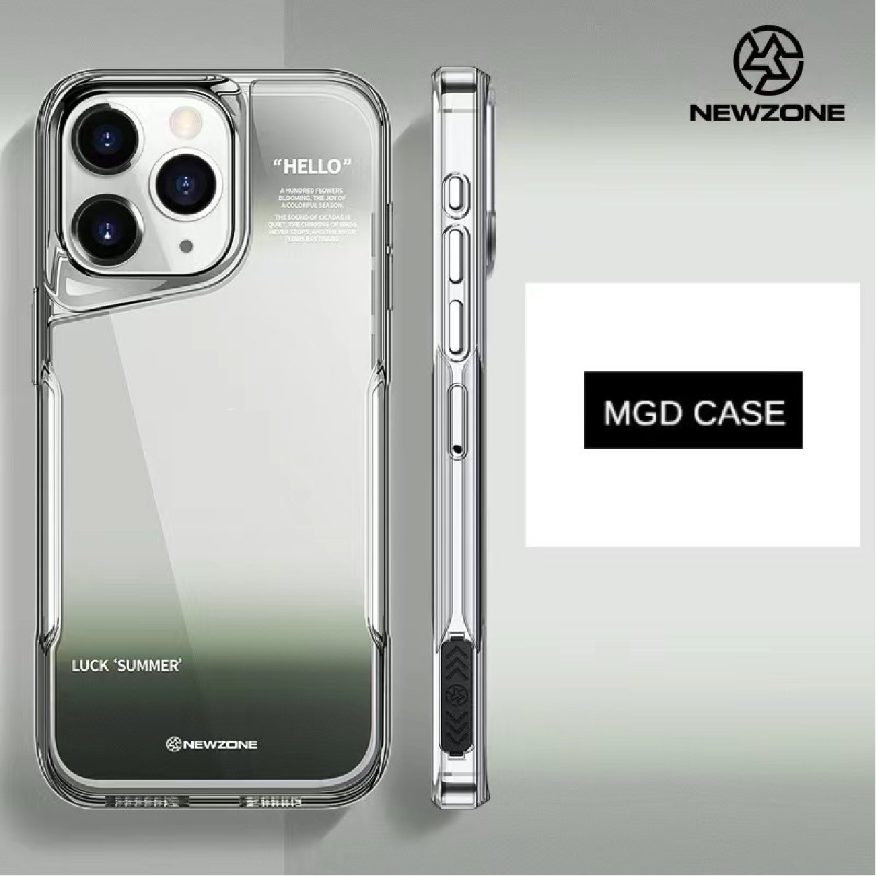 New Gradient High-Transparency Phone Case