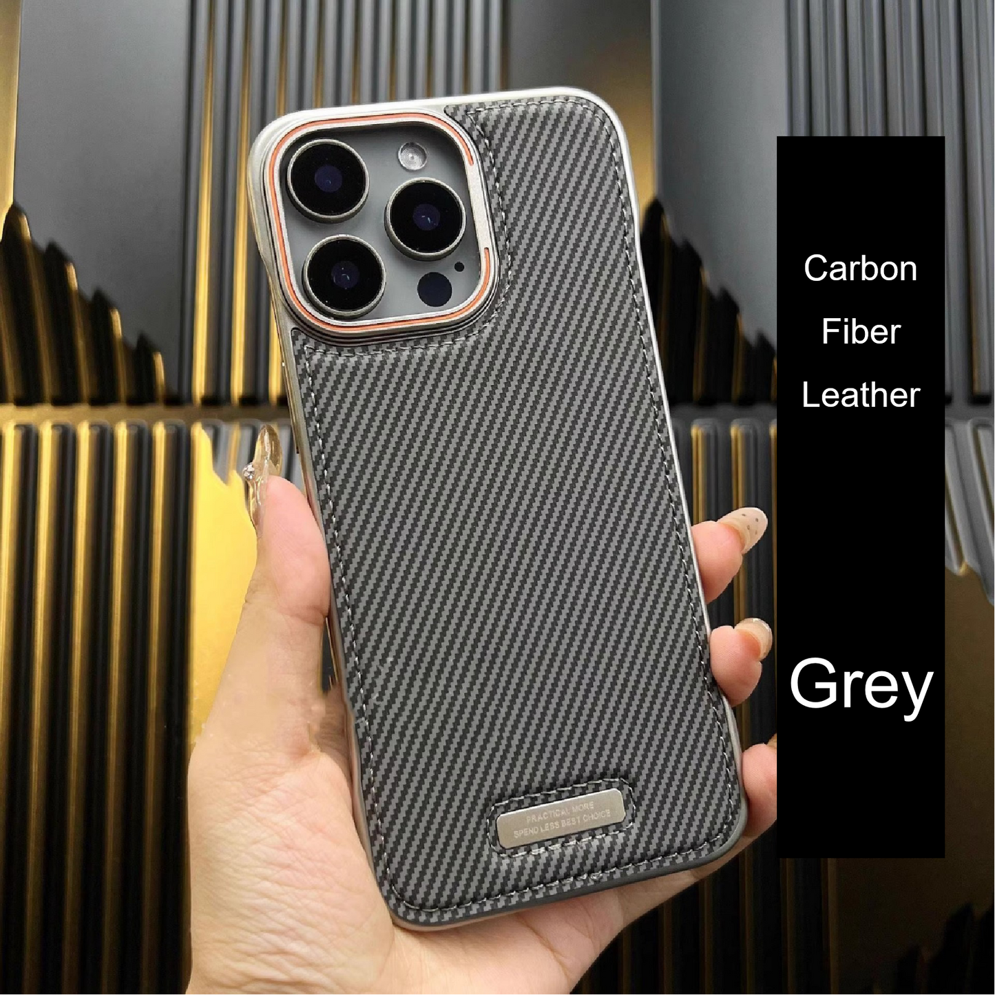 Frameless Leather Magnetic Phone Case