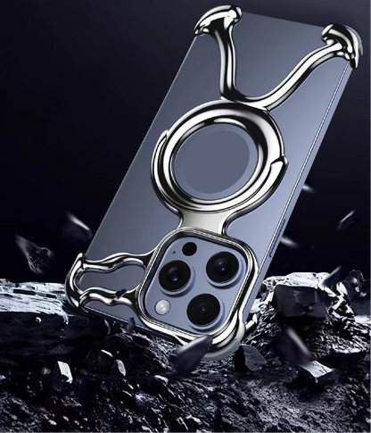 Special Shaped Liquid Metal Magnetic Phone Case