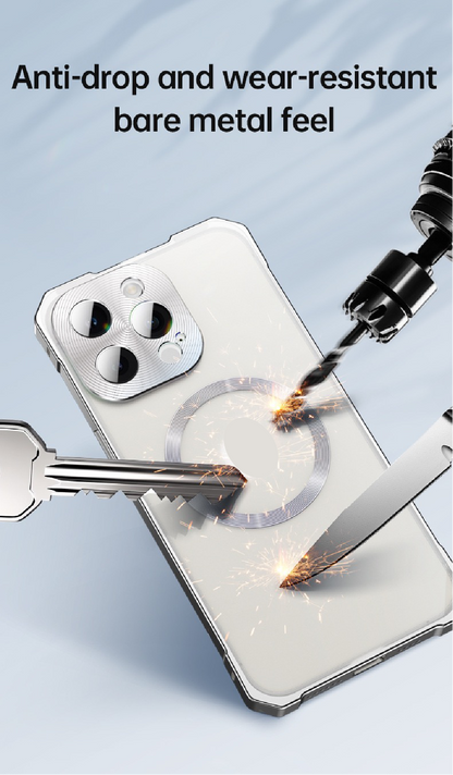 Magnetic Alloy Frame Mobile Phone Case