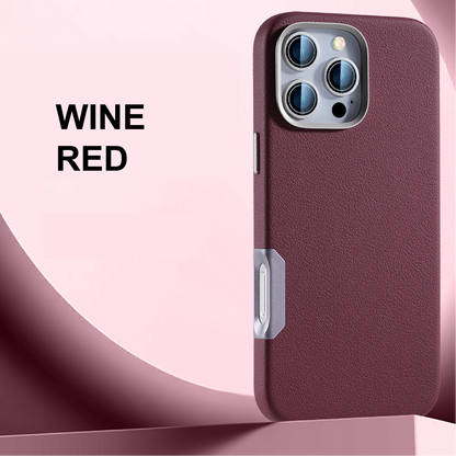 Frosted Leather Magnetic Mobile Phone Case