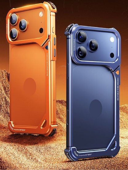 G-Shaped Metal Frame Bracket Anti-fall Mobile Phone Case