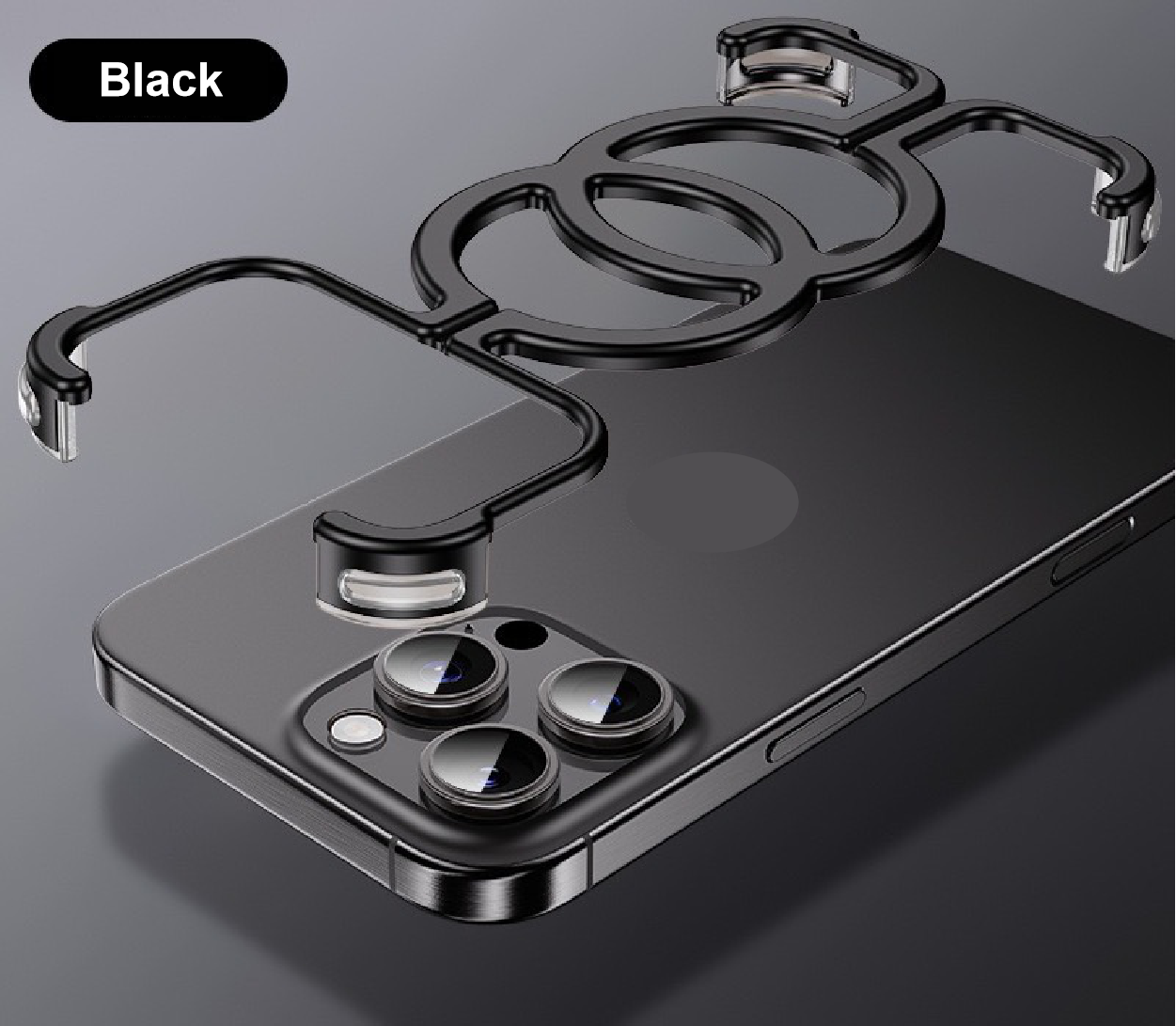 Personalized Chanel Magnetic Metal Mobile Phone Case