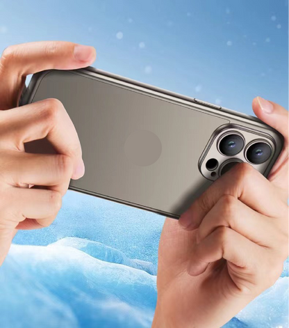 Matte Electroplated Frame Phone Case