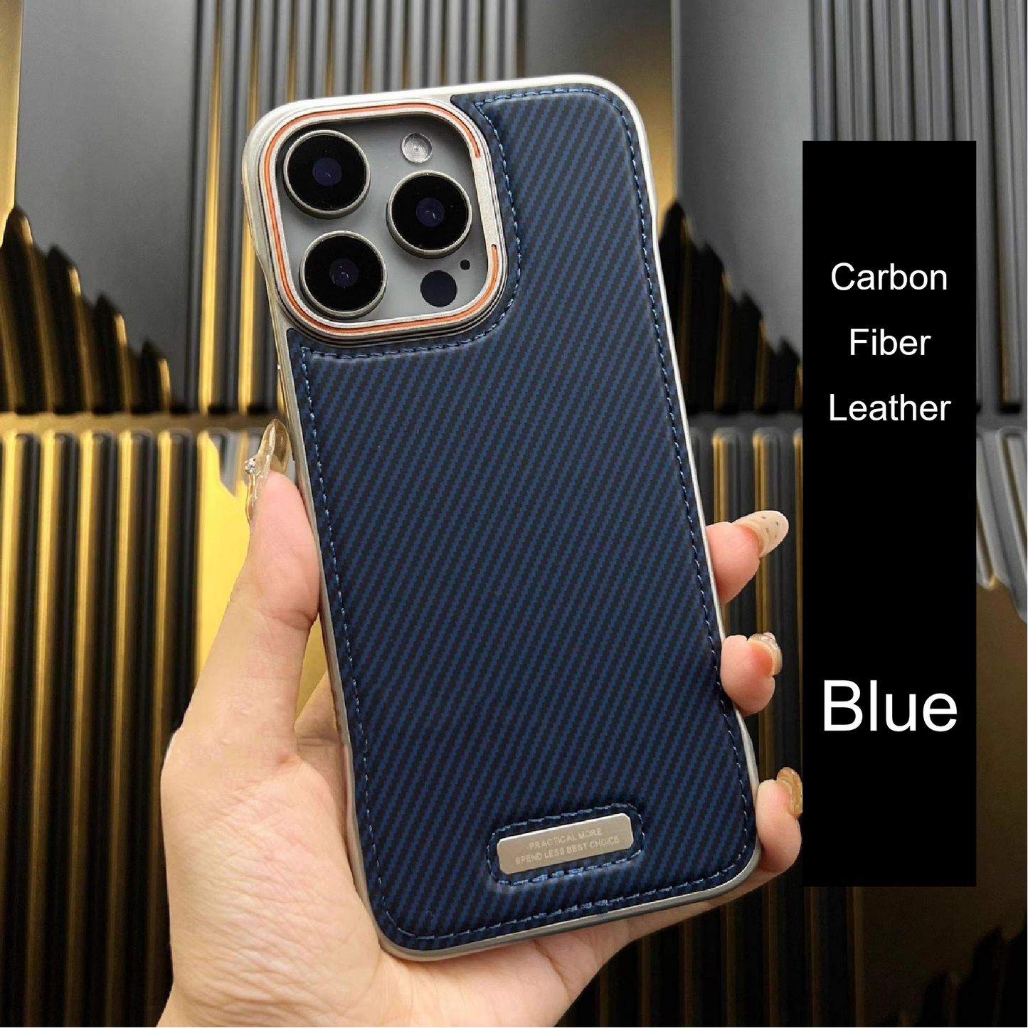 Frameless Leather Magnetic Phone Case