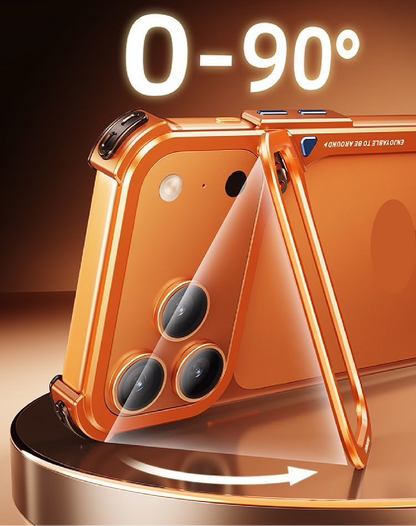 G-Shaped Metal Frame Bracket Anti-fall Mobile Phone Case