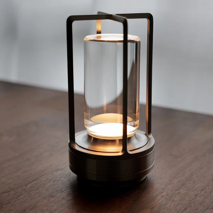 Ambient Lantern™ Cordless Crystal Table Lamp