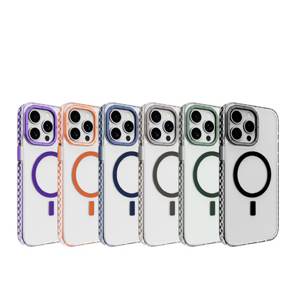 Magnetic Colorful Spot Phone Case